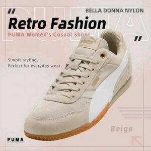 Pumaa Sneaker Bella Donna Nylon - Beige