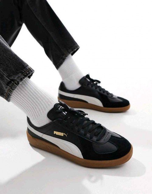 Pumaa Army Club Era Black White 2183