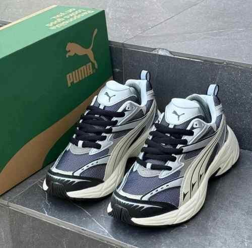 Pumaa Morphic Retro Cream Black 2162