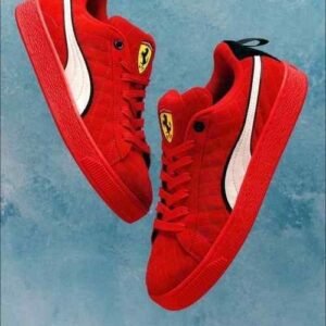 PUMAa SCUDERIA FERRARI RACE SUEDE XL HERO SNEAKERS