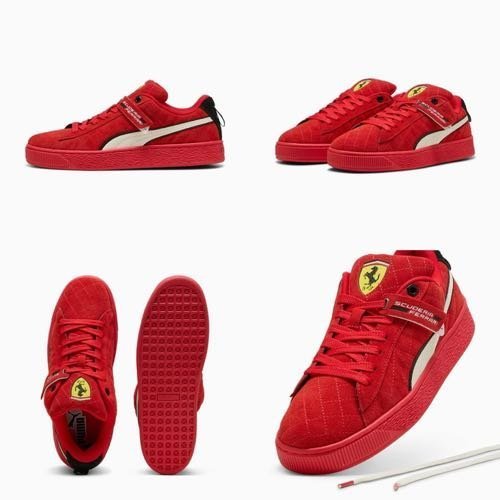pPUMA SCUDERIA FERRARI RACE SUEDE XL HERO SNEAKERS - Image 2
