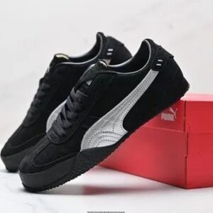 Pumaa bella ut leather black silver 225