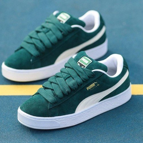 Pum.a suede xl hairy green white 217 - Image 2
