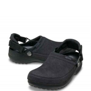 Crocss Classic Suede Crafted Clogs Black