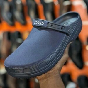 Crocss Classic Suede Crafted Clogs Navy Blue