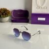 Branded Sunglasses Side Cap Silver Blue