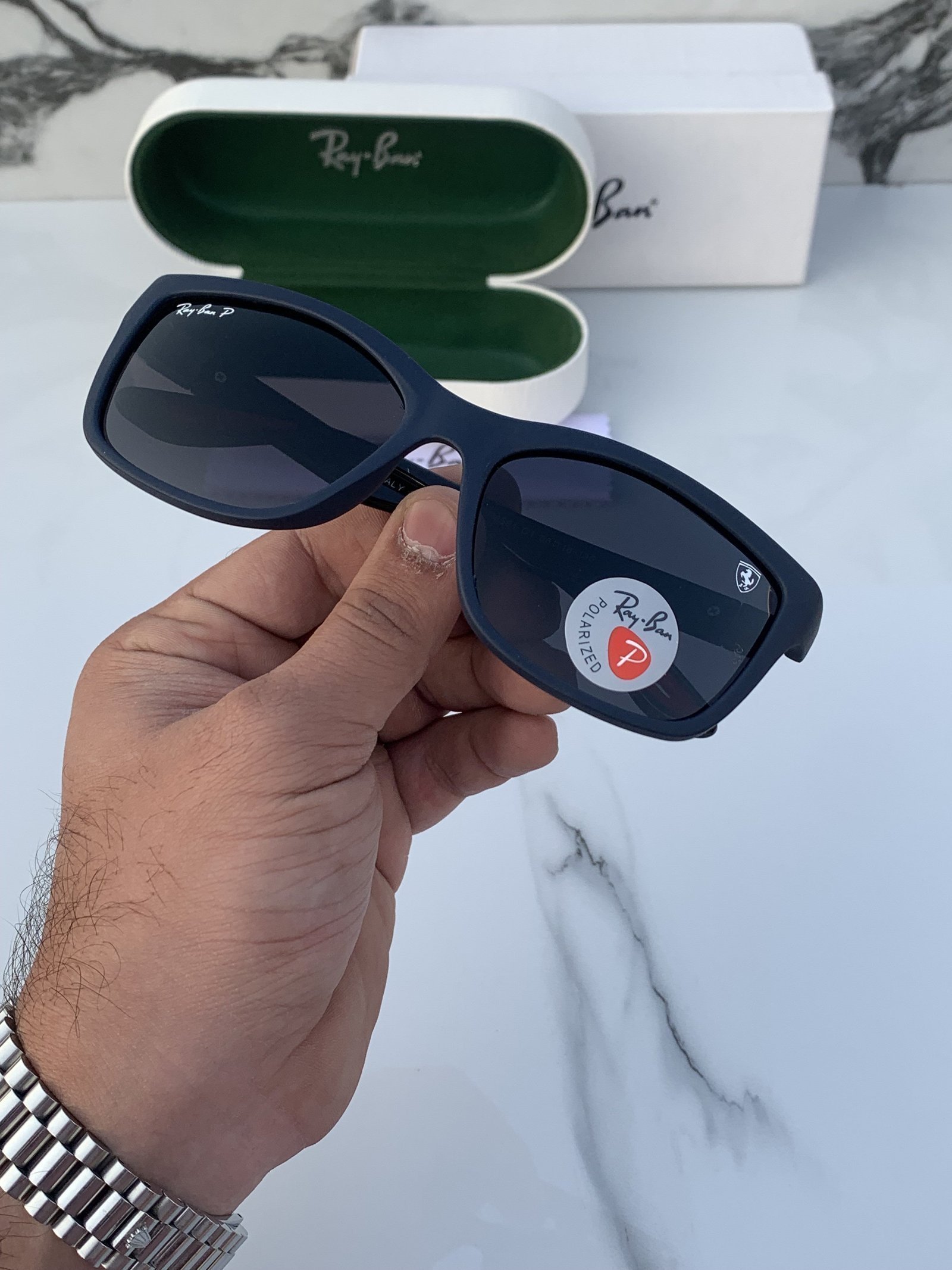 Branded Sunglasses RB 8581 matt blue(With Original Kit) - Image 2