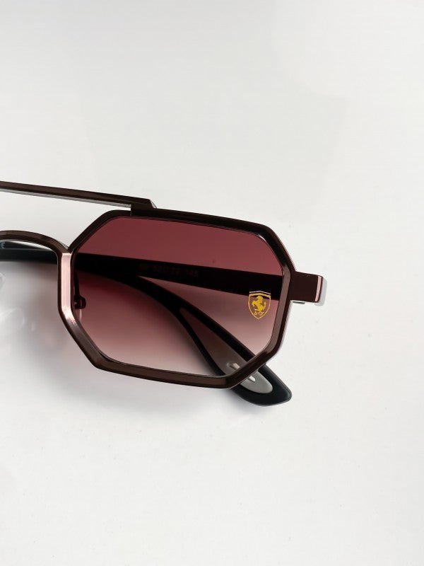 Branded Rb Black Brown Metal Frame Sunglasses Bt (With Original Kit) - Image 2