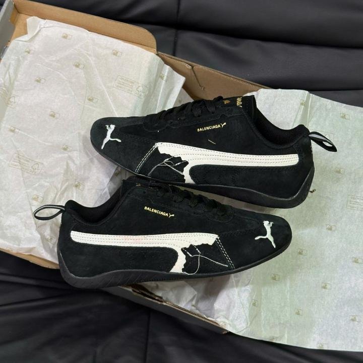 Balenciaga x Puma Speedcat Black suede TOP BATCH UA - Image 2