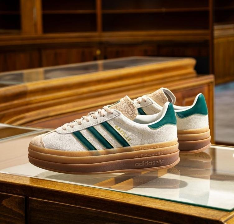 WMN adidas Originals Beige Gazelle Bold Sneakers TOP BATCH UA - Image 2