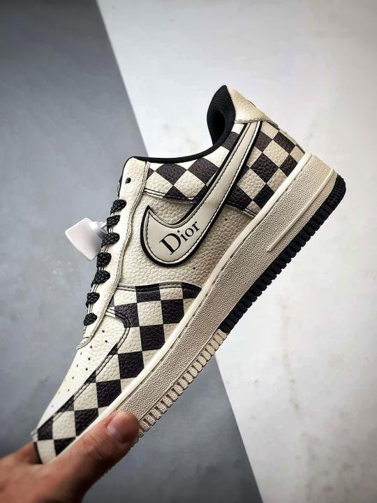 Dior x Air Force 1 Leather TOP BATCH UA - Image 2