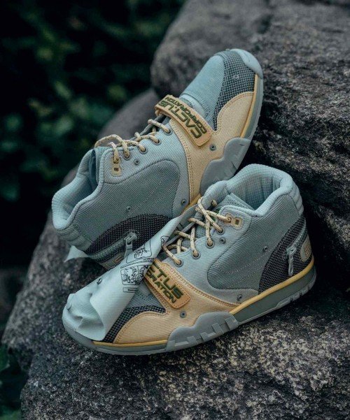 Nike Air max Trainer Travis Scot Grey Aqua TOP BATCH UA - Image 2