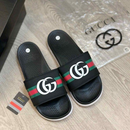 Gucci GG Soft Comfort Premium Black Flip Flop - Image 2