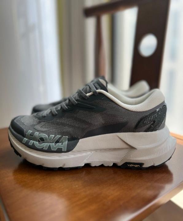Hoka Mafate X Trail Runners Grey TOP BATCH UA - Image 2