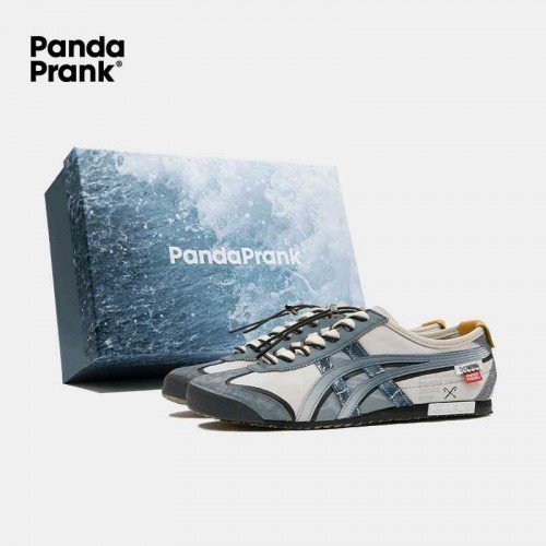 Onitsuka tiger Mexico 66 Panda Prank Custom Misty Fields with Og box and accessories TOP BATCH UA - Image 3