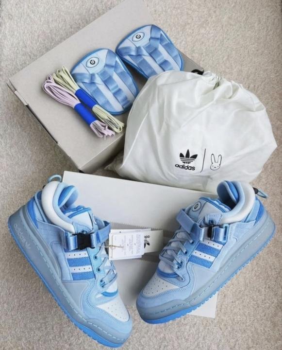 Adidas Bad Bunny Forum Blue Tint TOP BATCH UA - Image 3