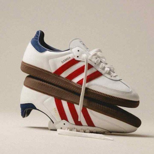Adidas Samba OG Core White Victory Red TOP BATCH UA - Image 3
