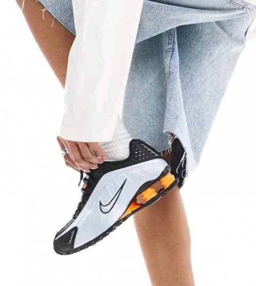 Nikee Shox R4 Bright Mandarin - Image 2