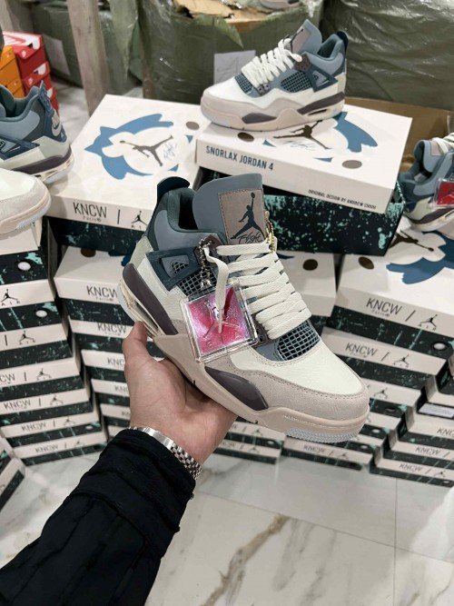 Air Jordan Retro 4 Snorlax Semi UA - Image 6