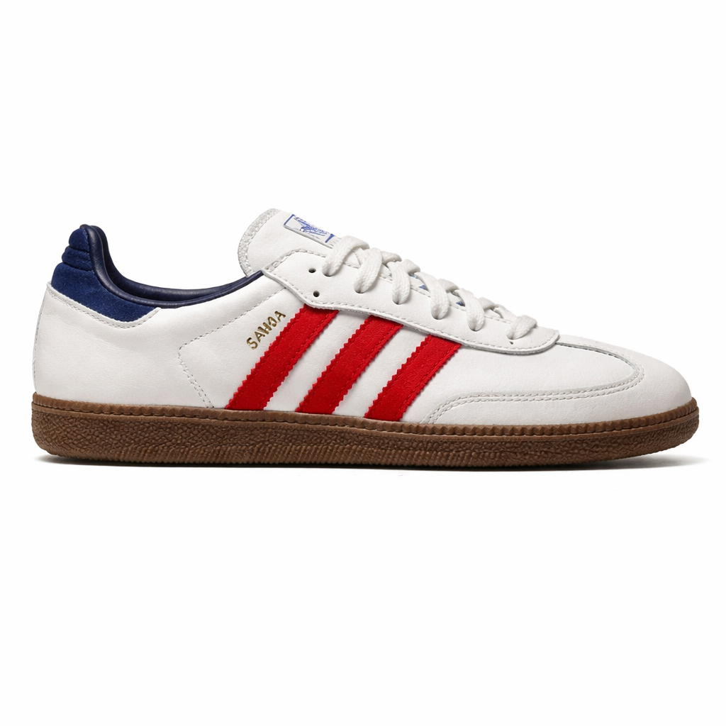 Adidas Samba OG Core White Victory Red TOP BATCH UA