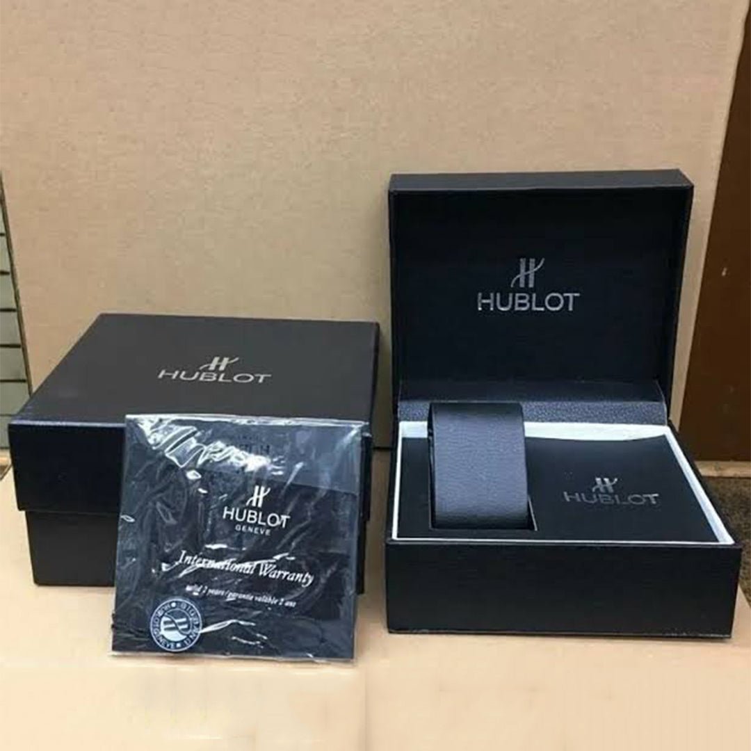 Hublot Brown Leather Belt Watch - Image 2
