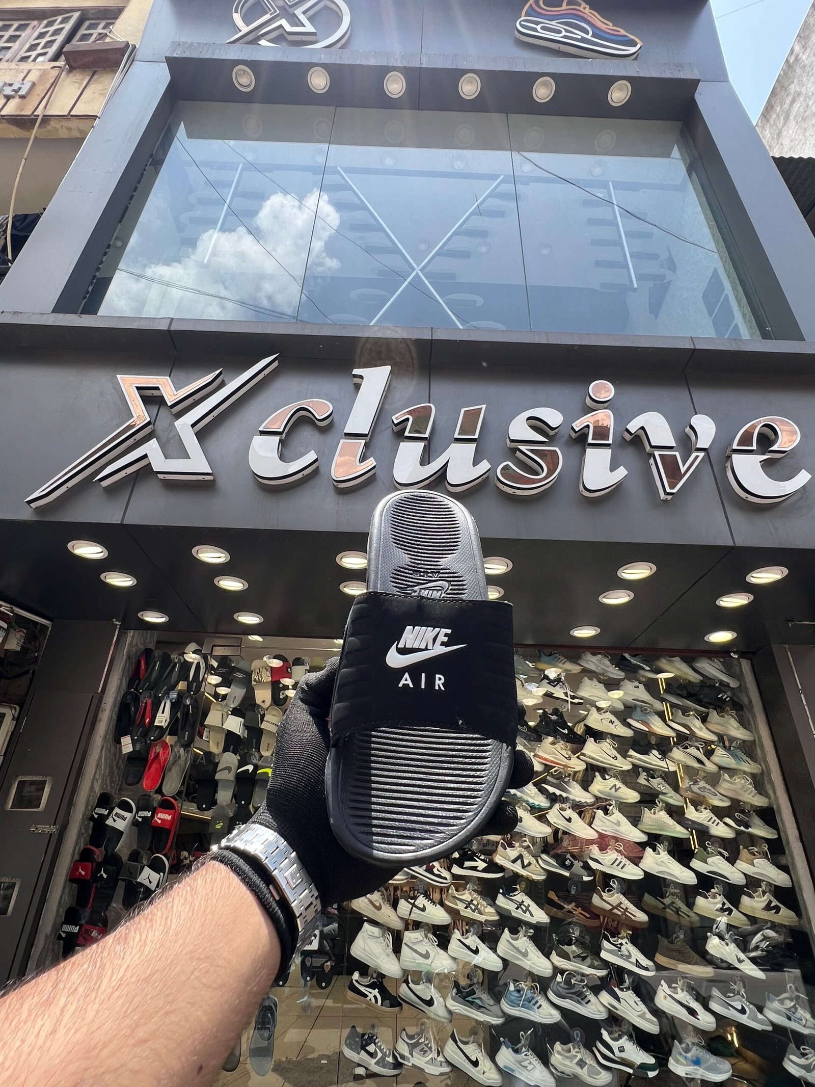 Nike Air Max Camden Slide Black Men's
