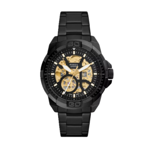 Fossil Black Metal Automatic