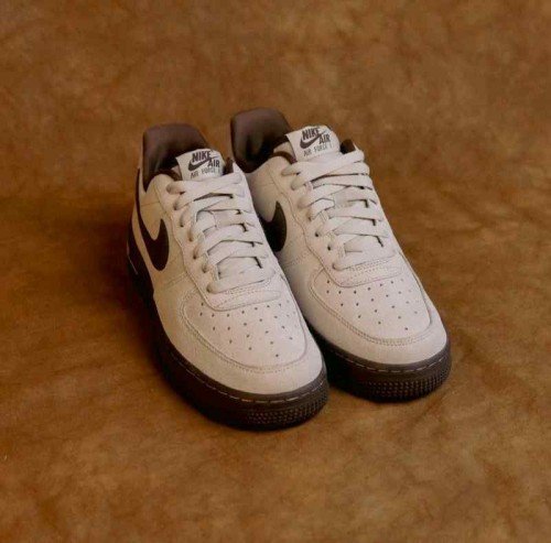 Nikee Airforce 07 Light Orewood Baroque Brown TOP BATCH UA - Image 2