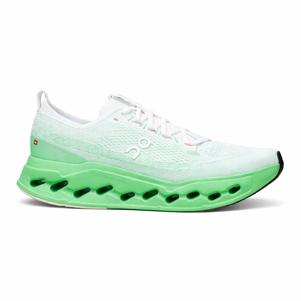 On CloudSurfer Max Ivory Honeydew TOP BATCH UA
