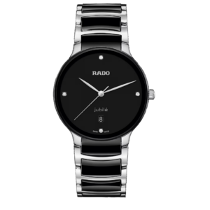 Rado Jubile Stainless Steel Black Silver