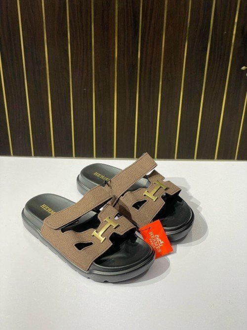 Hermes mule Flipflop brown - Image 2