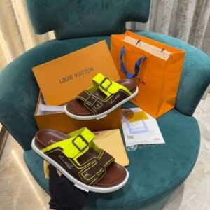 Louis Vuitton Lv Mule Trainer Calf Leather Made in Italy