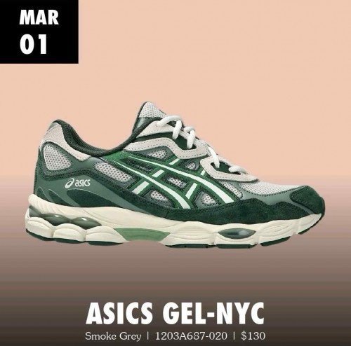 Asicss Gel-NYC Formal Garden Smoke grey - Image 2
