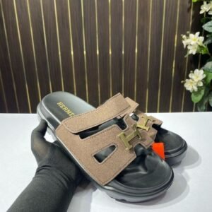 Hermes mule Flipflop brown