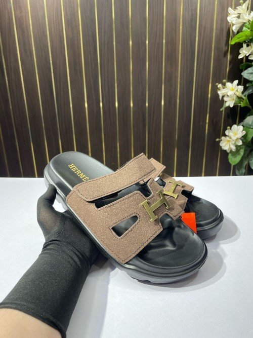 Hermes mule Flipflop brown