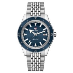 Rado Captain Cook Silver Green Metal