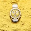Swatch X Omega Bioceramic Moonswatch Mission To The Moon Sun With Kit
