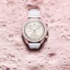 Swatch X Omega Bioceramic Moonswatch Mission To The Moon Venus With Kit